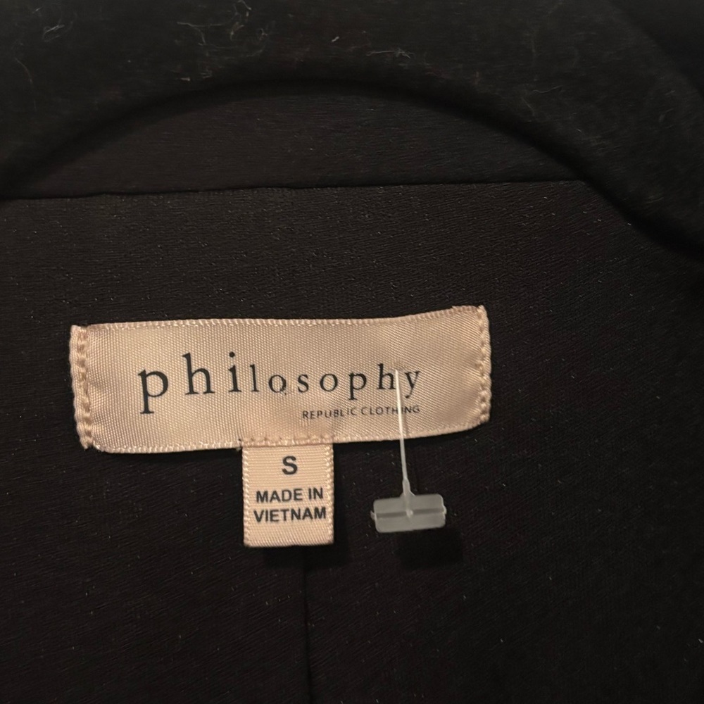 Philosophy back faux leather suede vest
Motorcycle Moto style. Worn once. Small - Picture 6 of 14